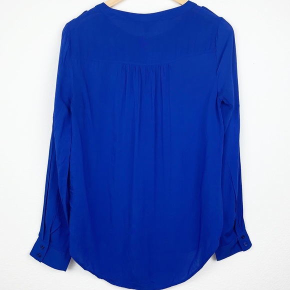 Express Royal blue button-down - Picture 3 of 4